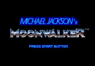 une photo d'Ã©cran de Michael Jackson s Moonwalker sur Sega Megadrive